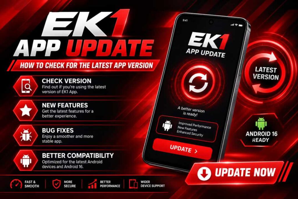 EK1 App Update and Latest Version Guide for Android Users